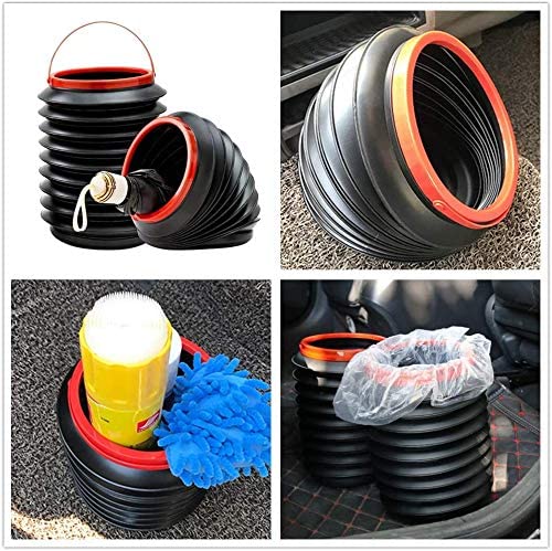 Multi-Use Folding Dustbin Storage Bin - 4L