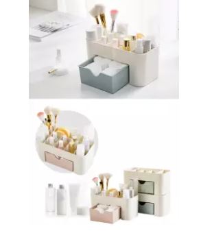 Desk Organizers Desktop Storage Box Jewelry Storage Box Cosmetic Box - Mini Makeup Storage Box