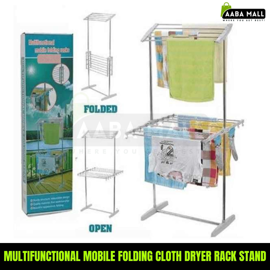 Multi-Functional Stainless Steel Clothes Drying Rack