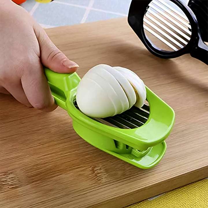 Multipurpose Egg Slicer Cheese Mushroom Cutting Tool | Handheld Fruit Cutter Kitchen Tool