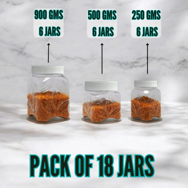 plastic jar set, leaf jars, airtight containers, food storage jars, kitchen organizer, BPA free jars, transparent jars, snack containers, premium jar set