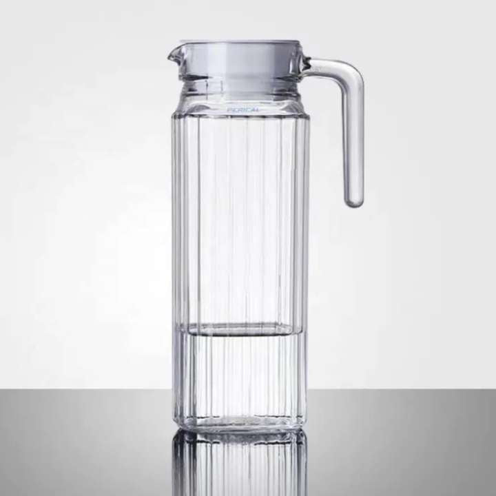 Oil Water Juice Jug (1250 ML) | Airtight Plastic Lid | Lightweight High‑Quality Plastic Jug for Kitchen & Dining