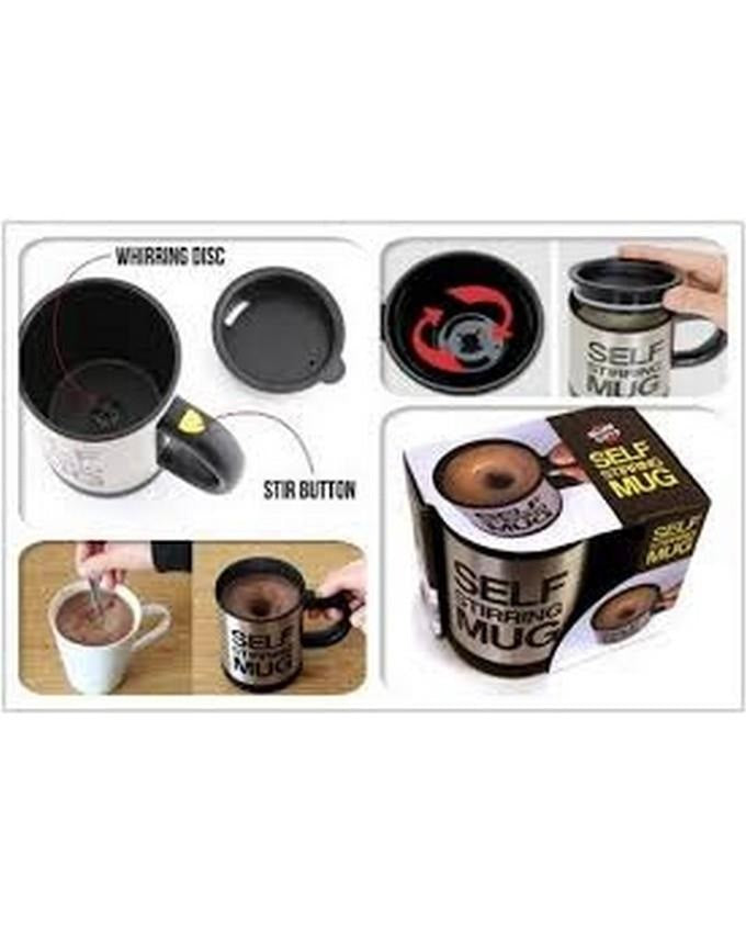 Automatic Stainless Coffee Mixing Cup Blender Self Stirring Mug