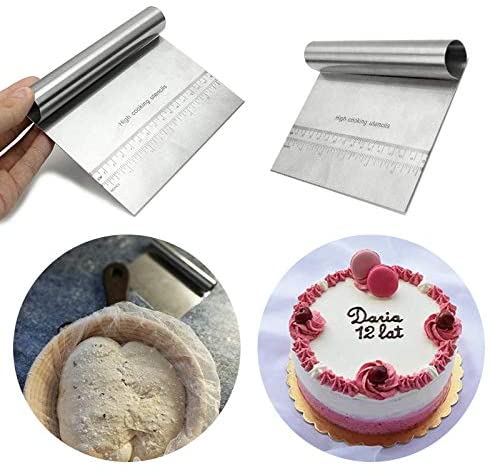 Stainless Steel Cake Scraper