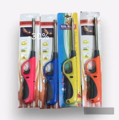 Refillable Flame Gas Lighter for Kitchen β Electronic Ignition BBQ Lighter for Stove, Candle, Camping & Outdoor Use