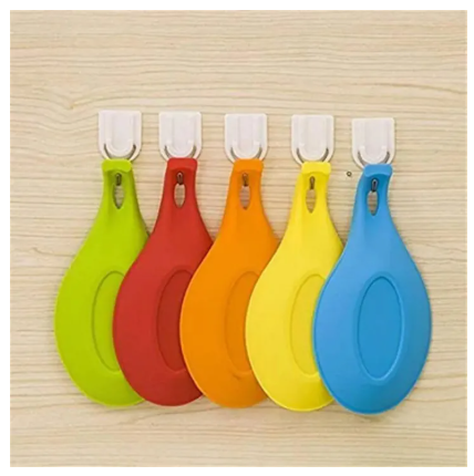 Heat Resistant Spoon Rest – Plastic Kitchen Utensil Holder for Spatulas, Ladles, Spoons | Cooking Tool Stand for Stovetop & Countertop - AABA MALL
