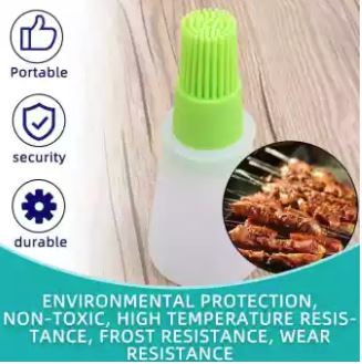Silicone Oil Brush Bottle Greasing Basting Brush
