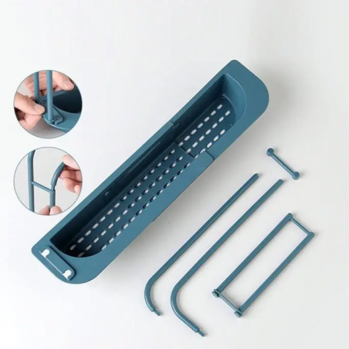 Expandable Sink Drain Basket Kitchen Sink Rack