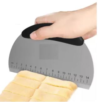 Stainless Steel Dough Scraper Pastry Cutter