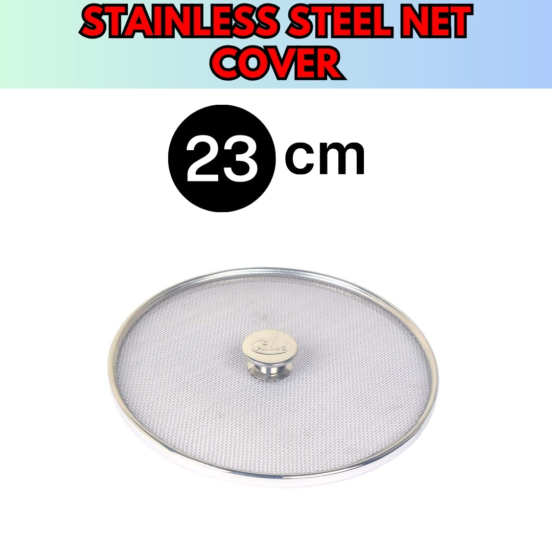 Stainless Steel Net Cover Vessel Cover Multipurpose Mesh Lid