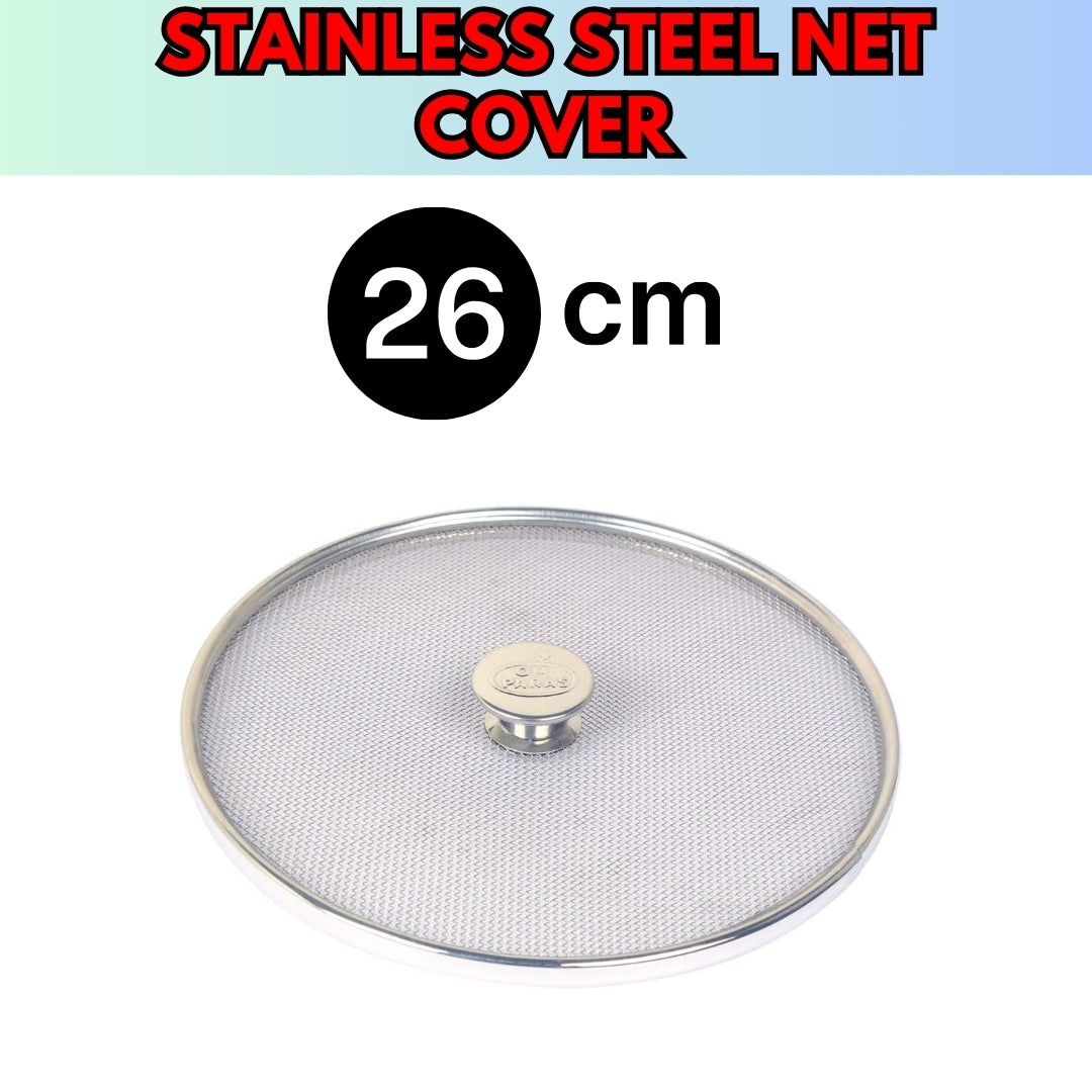 Stainless Steel Net Cover Vessel Cover Multipurpose Mesh Lid