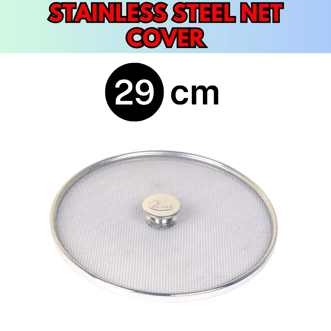 Stainless Steel Net Cover Vessel Cover Multipurpose Mesh Lid