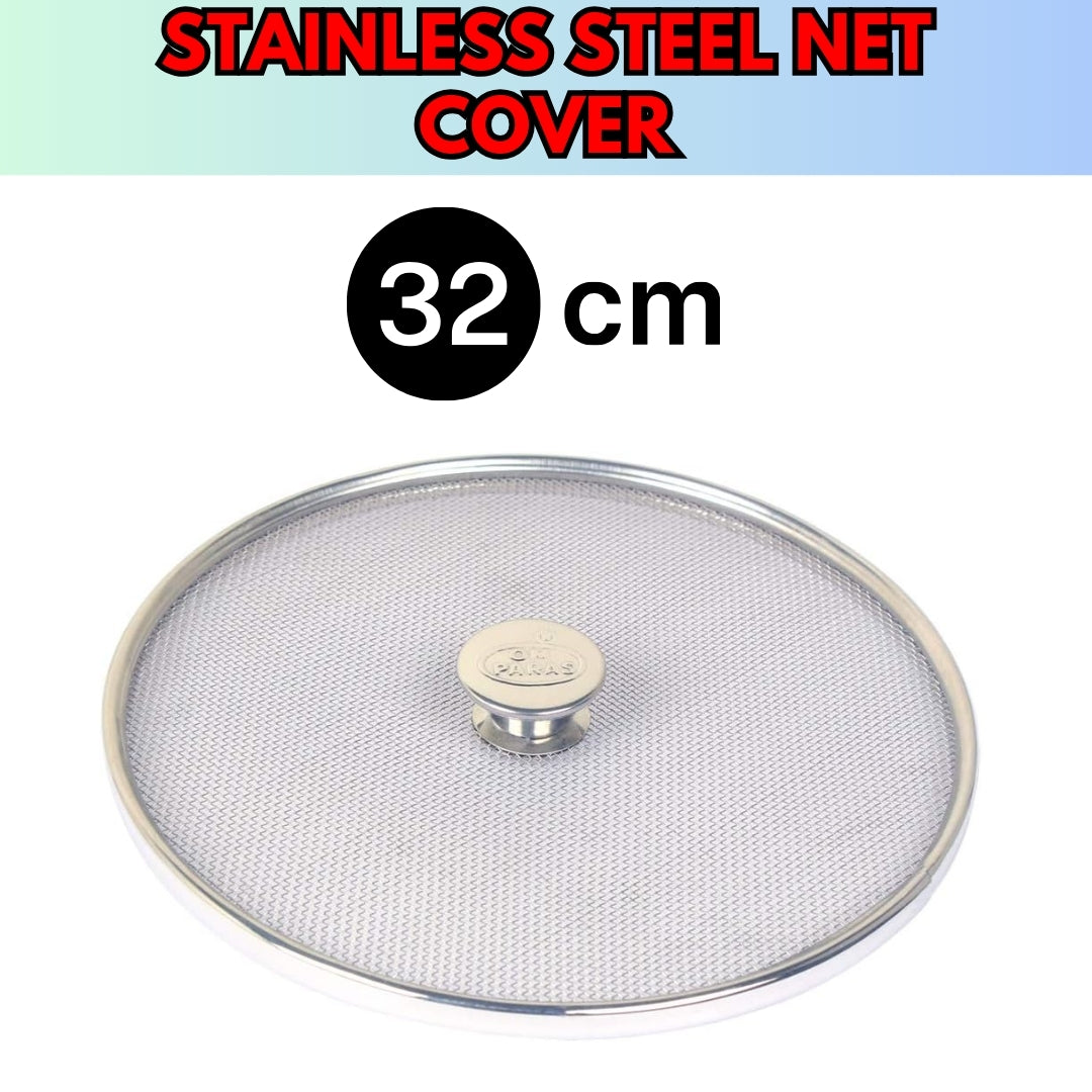 Stainless Steel Net Cover Vessel Cover Multipurpose Mesh Lid