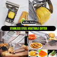 Heavy-Duty Stainless Steel French Fry Cutter ? Commercial Grade Potato & Vegetable Slicer for Uniform Chips