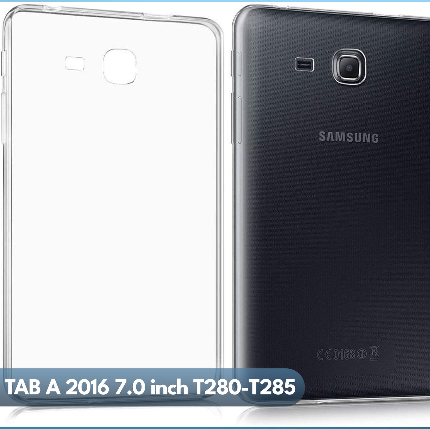 Samsung Galaxy Tab T280/T285 7.0" Inch - Anti Shock Transparent Case