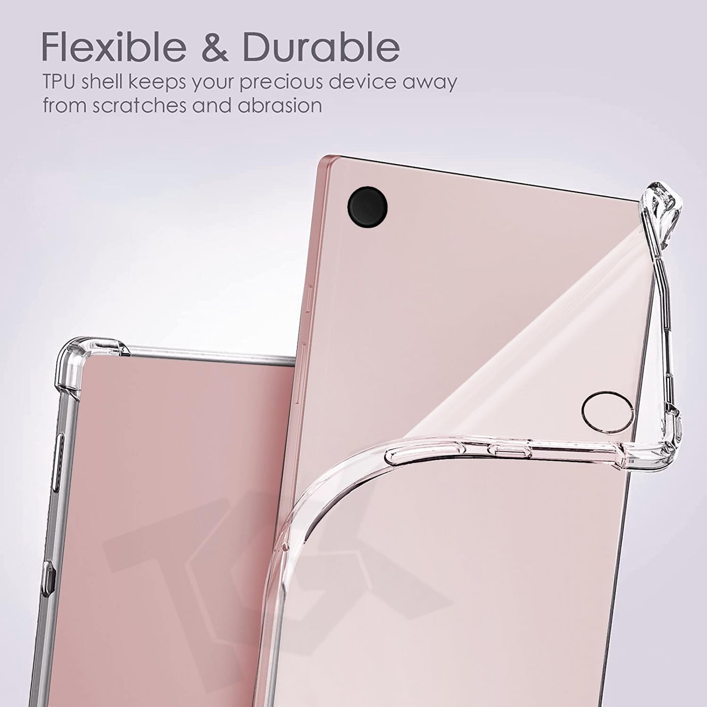Samsung Galaxy Tab A8 (2021) X200 / X205 10.5 Inch - Anti Shock Transparent Case