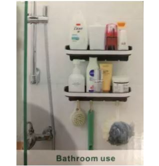 Wall Mounted Creative Decorative Storage Shelves with Hooks