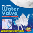 19 L Water Bottle Nozzle Dispenser Tap | Manual Water Dispenser Spout for 19 Litre Bottles