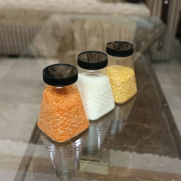 Discover top-quality BPA-free plastic jars in Pakistan, perfect for home and business use. Our premium PET plastic containers with lids are ideal for storing spices, snacks, chutneys, dips, and sauces. Whether you’re looking for plastic jars wholesale in Karachi or across Pakistan, AABA Mall has you covered.
✅ Food-Grade PET
✅ BPA-Free Plastic
✅ Leak-Proof Screw Lids
✅ Wholesale in Karachi & Nationwide
Order now and enjoy fast delivery anywhere in Pakistan.