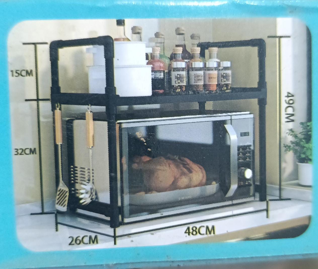Multi Purpose Countertop Kitchen Shelf Organizer