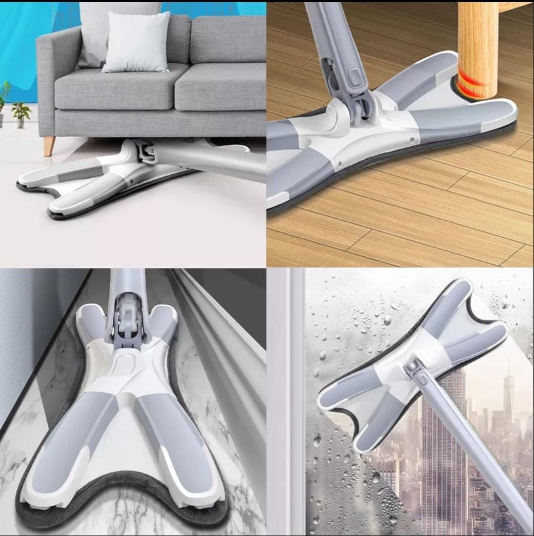 X-Type Microfiber Floor Cleaning Mop