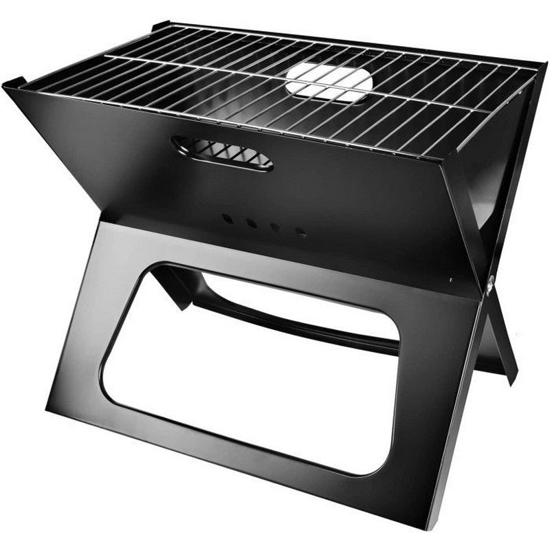 X STYLE Barbecue Grill - FOLDABLE Portable Grill WITH COOKING PLATE