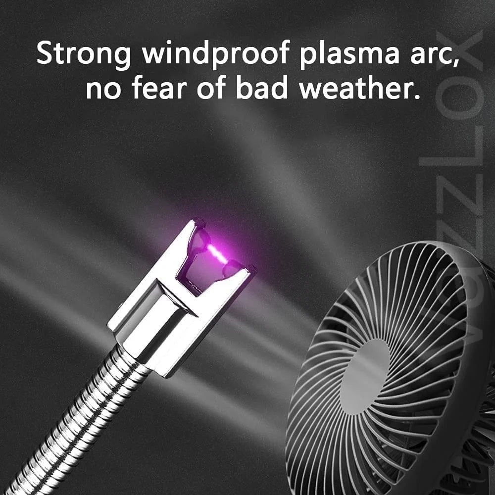 Rechargeable Electric Arc Lighter Portable USB Lighter Stove Lighter Long Neck Led