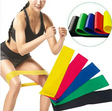 Fitness Resistance Bands Set ? Elastic Exercise Straps for Body Building, Yoga, Pull-Ups & Full Body Strength Training