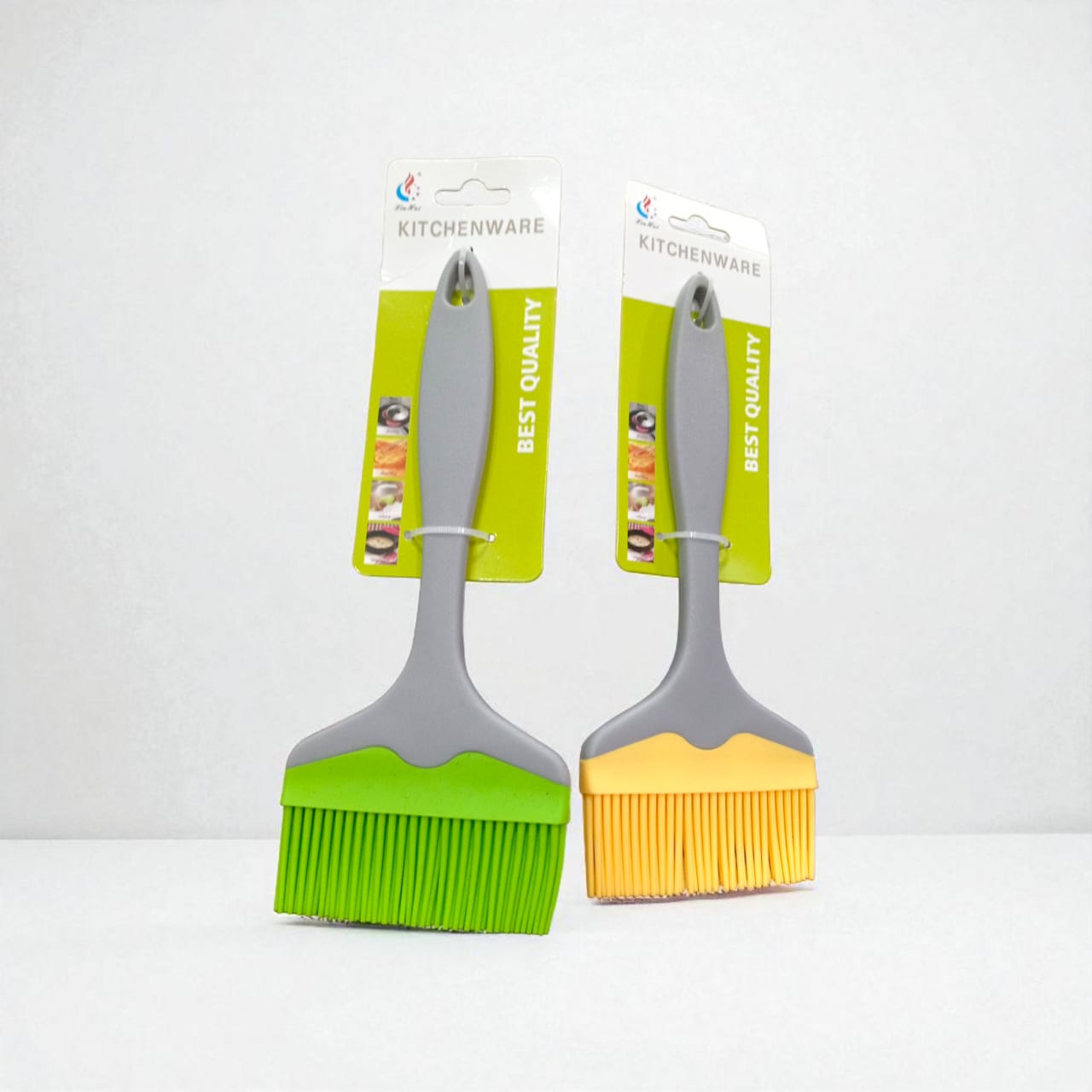 Barbeque Oil Brush Heat Resistant - Stainless Steel Long Handle Brush