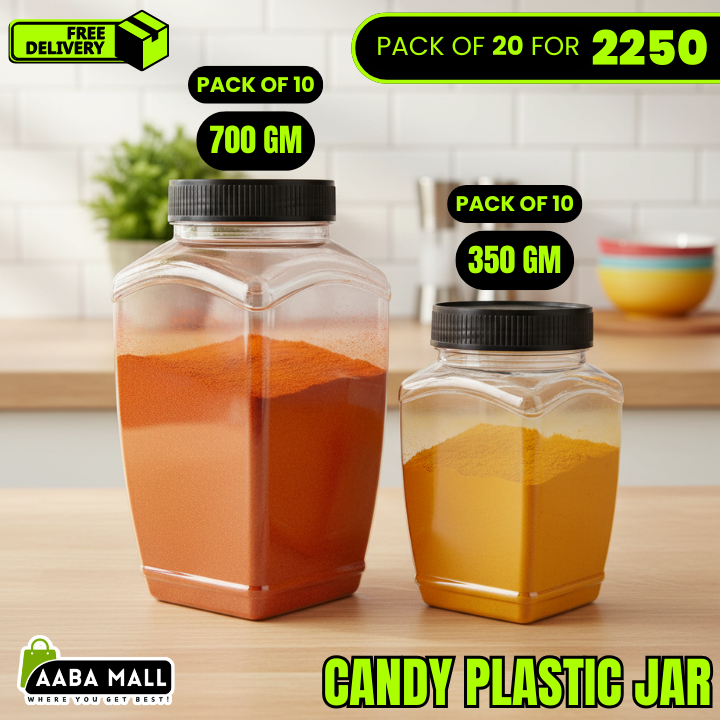 candy plastic jar set, airtight jar set, food storage containers, plastic jars, kitchen storage jars, airtight food containers, pantry organizers, plastic jar set