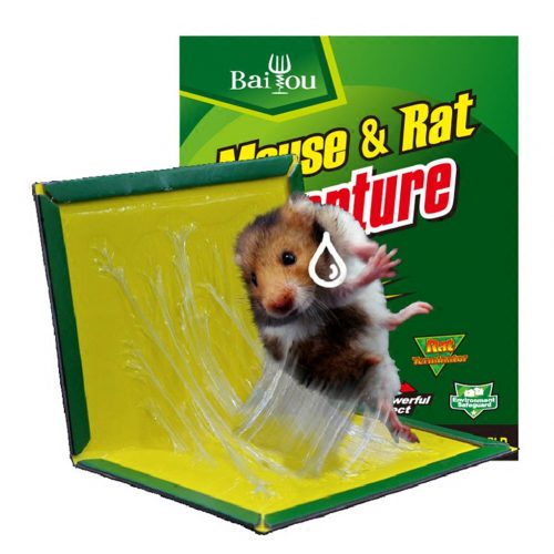 Mouse Rat Glue Trap Mouse Glue Trap Sticky Board Mouse Catcher Glue and Foldable Cardboard Mouse Killer Glue Trap