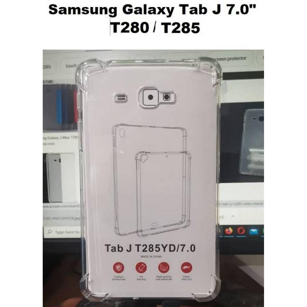 Samsung Galaxy Tab T280/T285 7.0" Inch - Anti Shock Transparent Case