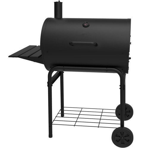 Large BBQ Grill Stand - Barbecue Grill Outdoor Black