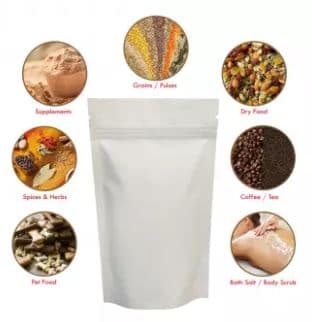 Standup Pouch Food Storage Bag With Zipper ?? Pack Of 6 - AABA MALL