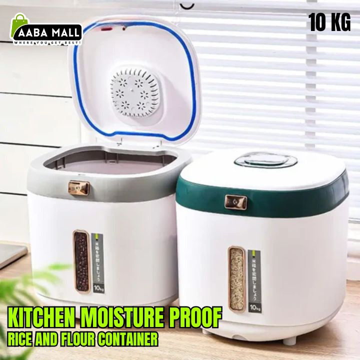 10kg moisture-proof rice and flour storage container