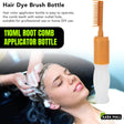 110ml Root Comb Applicator Bottle Hair Dye Applicator Brush Hair Dye Bottle With Comb and Graduated Scale for Home Barber Shop Scalp Treatment