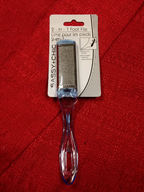 Hard Dead Skin Remove Plastic Stainless Steel Foot File Scrubber Grater Callus Pedicure Tool Exfoliating Tools - AABA MALL