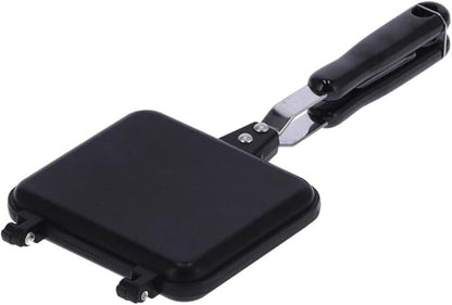 Non-Stick Double-Sided Grill - Breakfast Cooking Tool for Toasted Sandwich Press and Sandwich Maker - Perfect Bread Toast Baking
