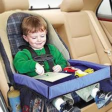 Child Car Seat Lap Tray Storage Kid's Toy Holder Desk Stroller Board Waterproof Table