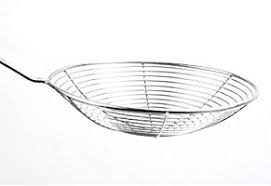 Deep Frying Strainer Spoon Mesh Net Strainer Ladle Long Handle
