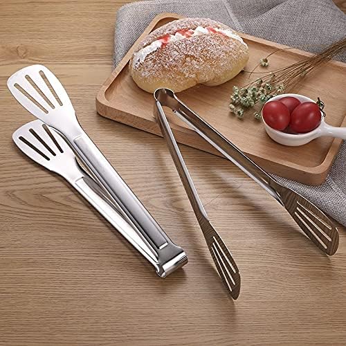 Chimta - Stainless Steel Kitchen Tong For Grilling ,BBQ and Flip and Fry Stylish Food Tongs