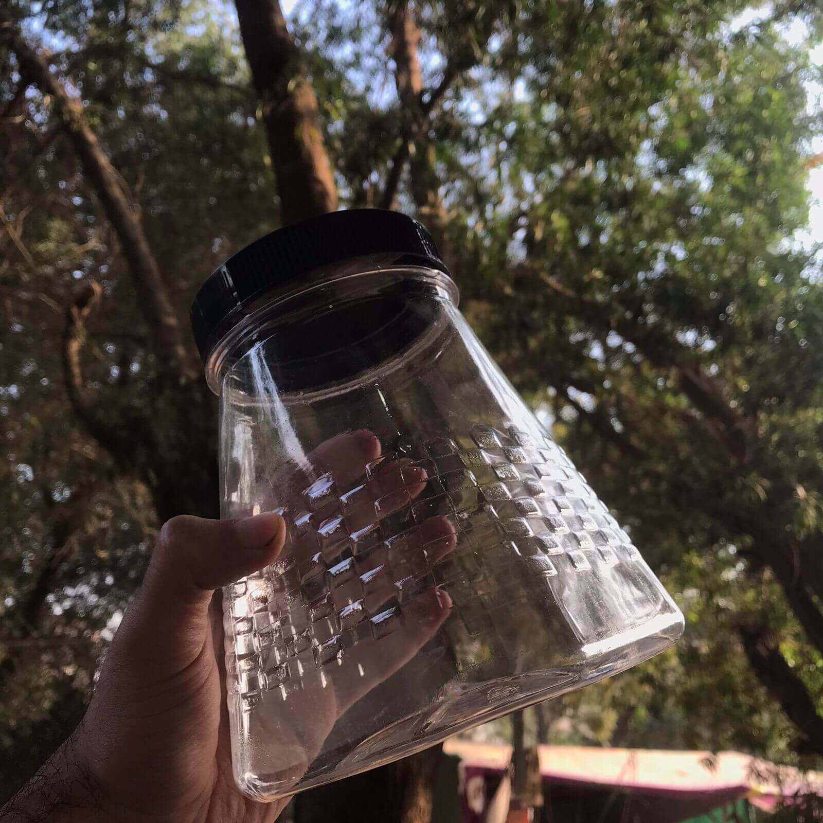  16-Piece Pyramid Plastic Jar Set