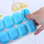 Silicone Ice Cube Trays with Lids | BPA-Free Flexible Ice Molds | Easy Release Ice Cube Maker for Juice, Wine, Baby Food & More - AABA MALL