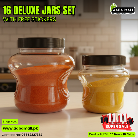 Deluxe Plastic Jar Pakistan 11.11 deal