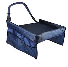 Child Car Seat Lap Tray Storage Kid's Toy Holder Desk Stroller Board Waterproof Table