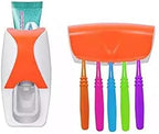 Wall Mount Plastic Toothbrush and Toothpaste holder - AABA MALL