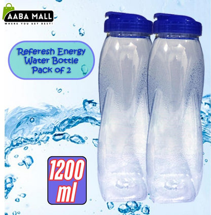 Unbreakable Refrigerator Fridge Water Bottles BPA FREE PET Plastic BOTTLE REUSABLE DRINKWARE PORATABLE Bottles / WATER BOTTLE 1.2 LITER