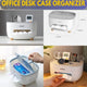 Ecoco Multifunctional PVC Tissue Box with Remote & Pen Holder | Cosmetic Tissue Storage Organizer
