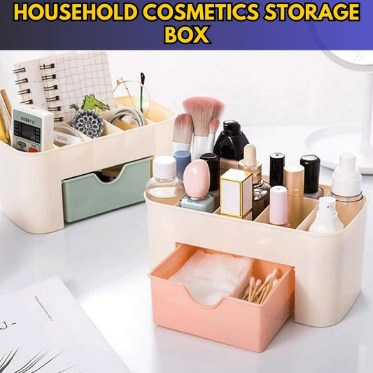 Desk Organizers Desktop Storage Box Jewelry Storage Box Cosmetic Box - Mini Makeup Storage Box