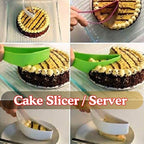 Plastic Cake Server DIY Baking Utensils Cake Slicer Dessert Tools Pie Knife Cake Cutter Mold Gadget Cake Knife - AABA MALL